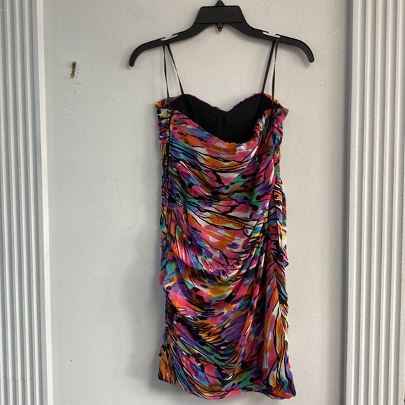 City Triangles Strapless Multi Colored Mini Dress - Picture 2 of 5